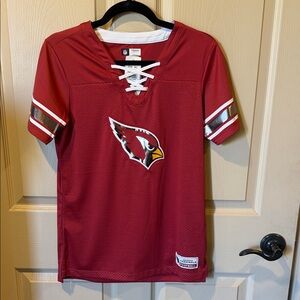 Arizona Cardinals Fanatics Red Lace-Up Jersey